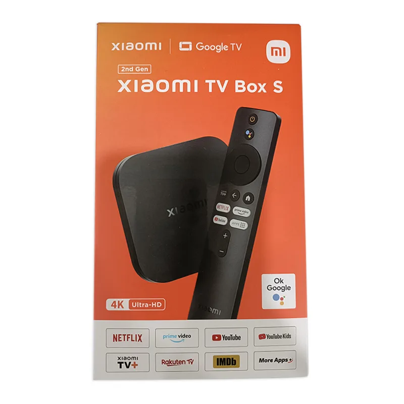 Xiaomi Tv Box S 2nd Gen – 4K Ultra HD au meilleur prix au maroc