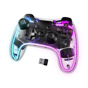 Manette sans-fil RGB vibrante Prime PG-002 Android/PS3/PC/Nintendo/BOX TV