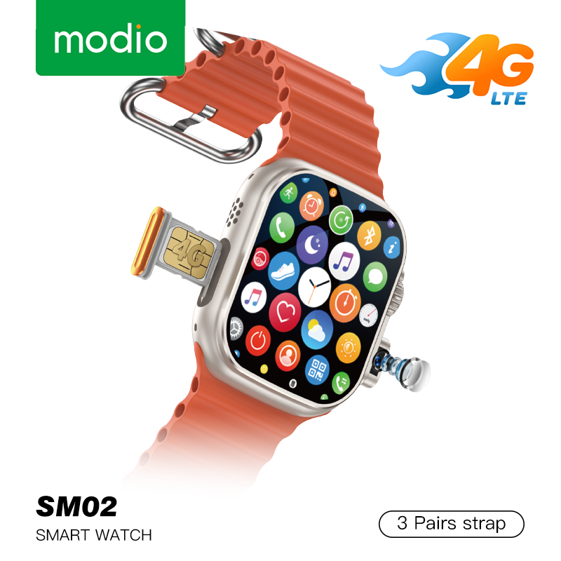 Modio SM03 - Smartwatch avec SIM, Appel HD & Camera – Image 7