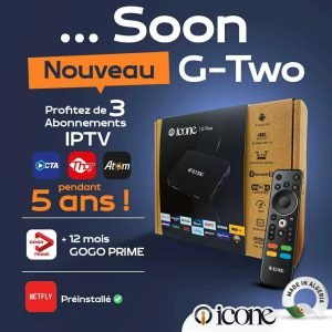 Box TV ICONE G-TWO