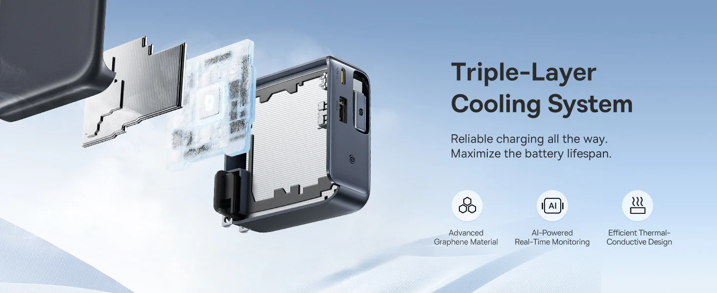 Chargeur BASEUS ENERCORE CJ11 "100W"  ORIGINAL – Image 2