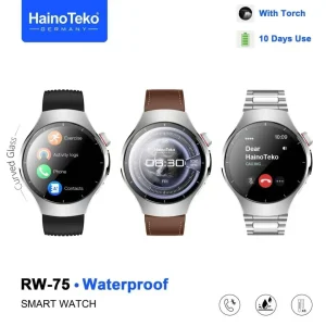 HainoTeko RW-75 Smartwatch Waterproof Amoled BT Call