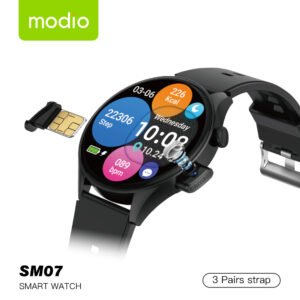 Modio SM07 – Smartwatch avec SIM, Appel HD & Camera