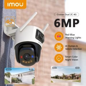 Camera Imou Extérieur Dual 2C 4G Sim 6MP