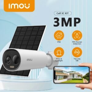 Camera Imou Cell 3C Kit Solaire+Batterie 2K Wifi