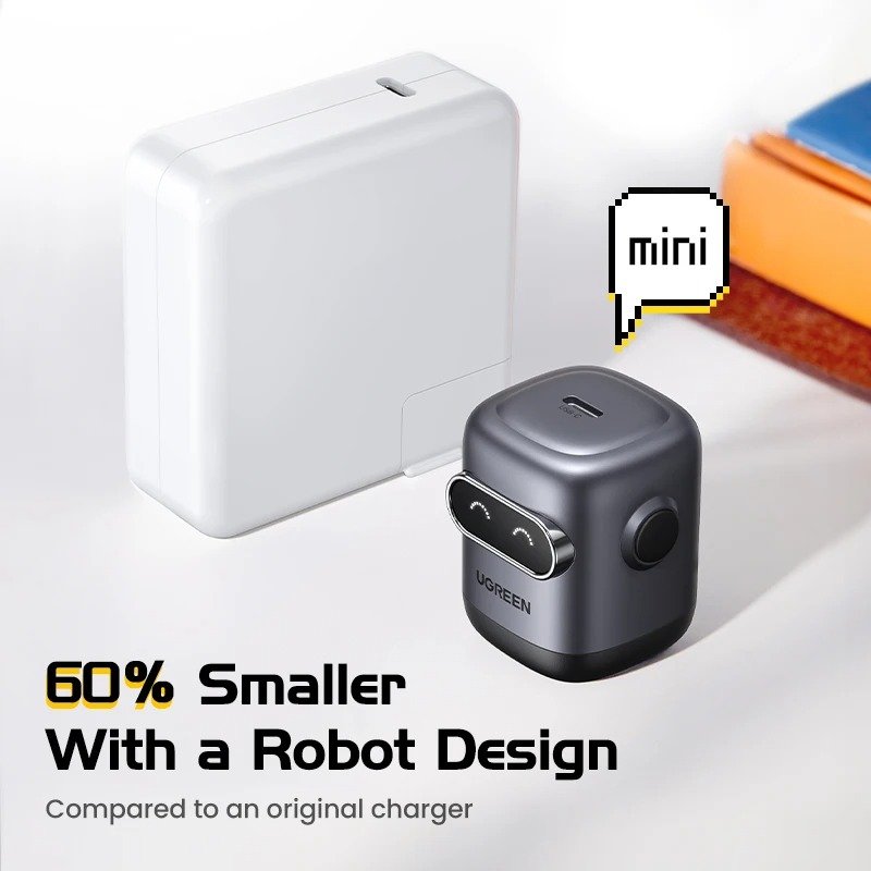 Chargeur Ugreen Robot Gan Fast Charger 30W – Image 3