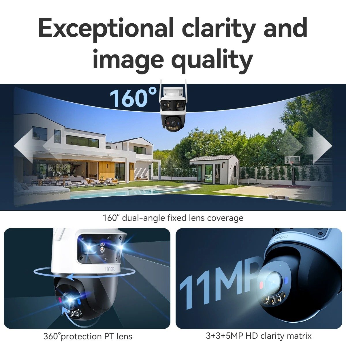 Camera Extérieur Imou Cruiser Triple 11MP – Image 4