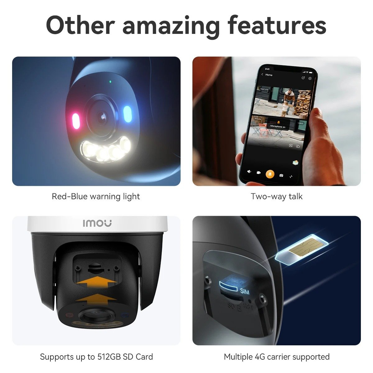 Camera Imou Extérieur Dual 2C 4G Sim 6MP – Image 6