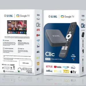 ICONE Clic 4K Box Google TV 2/32GB
