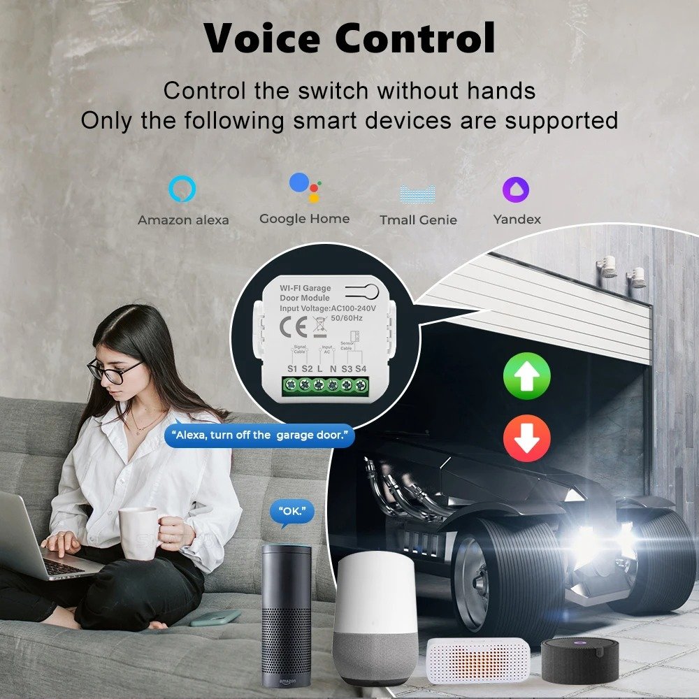Interrupteur Garage intelligent Tuya WiFi – Image 4