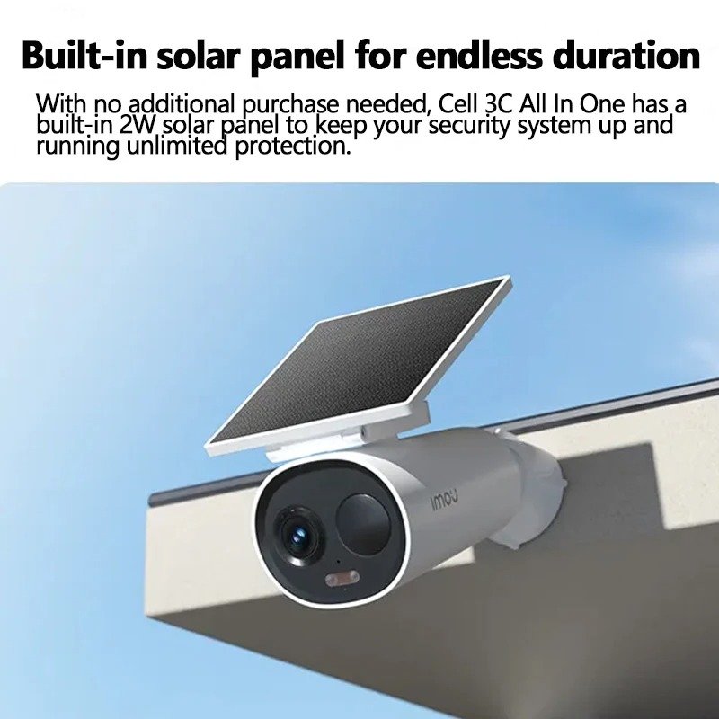 Caméra Imou Cell 3C Kit Solaire + Batterie – Image 2
