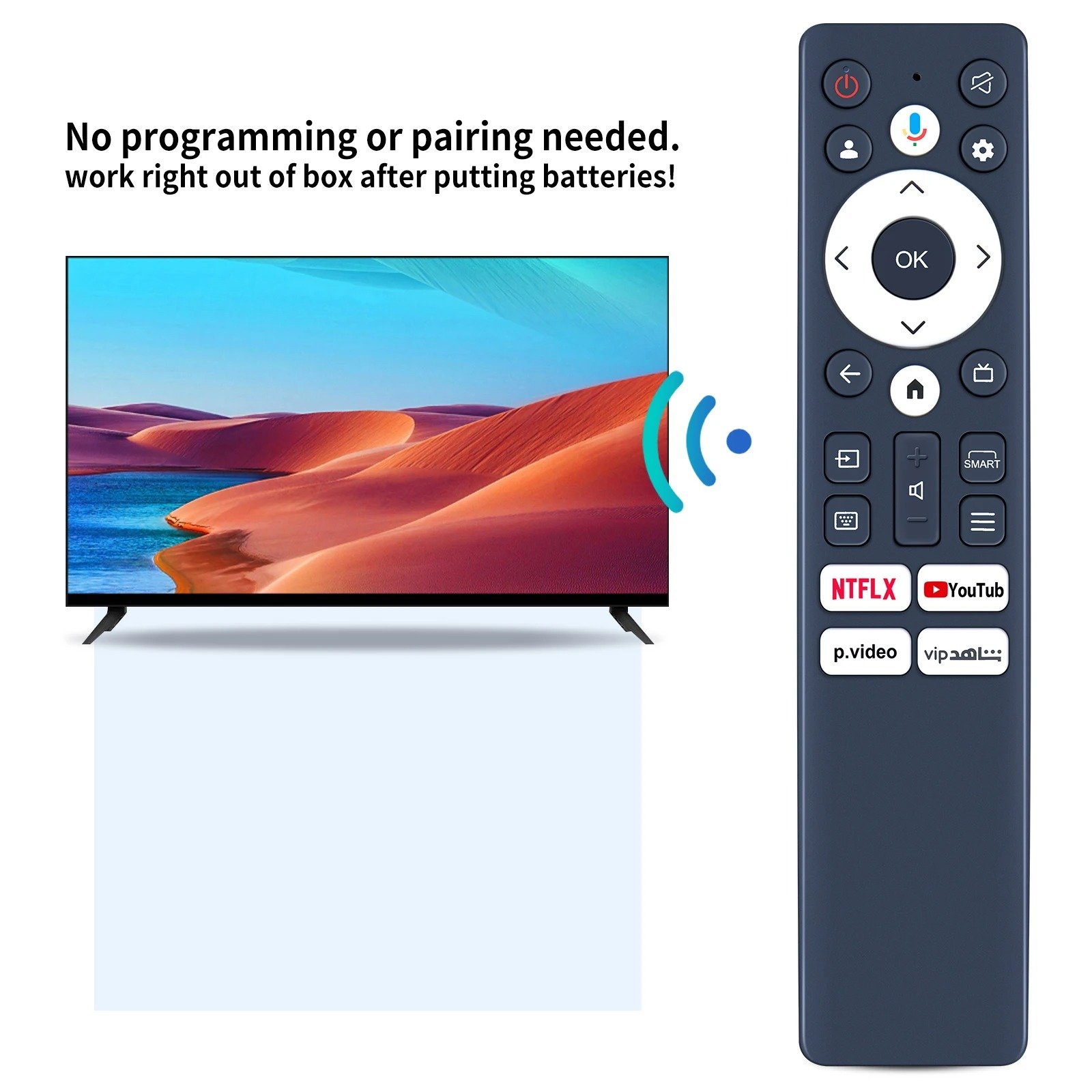 Télécommande TV Stream Google TV Originale – Image 6